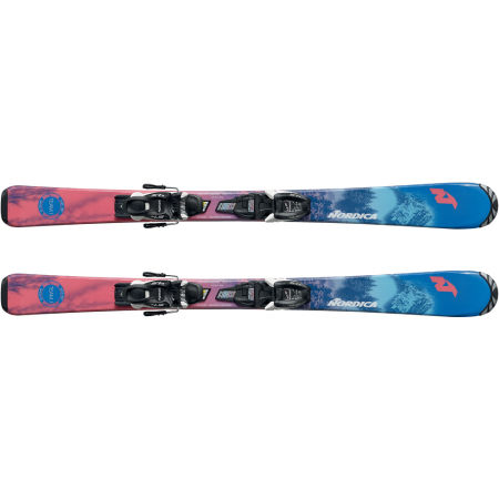 Dětské sjezdové lyže - Nordica TEAM J FDT + JR 4.5 FDT GW - 2