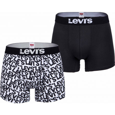 Levi's® MEN SCRIBBLE LOGO BOXER BRIEF 2P - Pánské boxerky