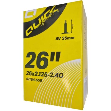 Cyklistická duše - Quick AV26 x 2.125-2.40 35mm