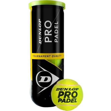 Dunlop PRO PADEL 3PET - Míče pro padel