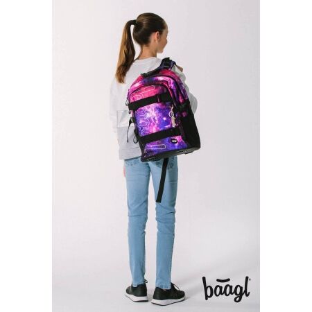 Školní batoh - BAAGL SKATE BACKPACK GALAXY - 9