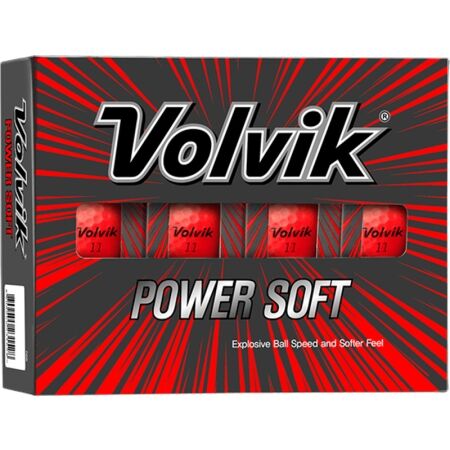 Sada golfových míčků - VOLVIK VV POWER SOFT 12 ks
