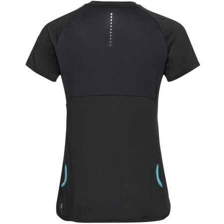 Dámské tričko - Odlo W AXALP TRAIL T-SHIRT CREW NECK S/S 1/2 ZIP - 2