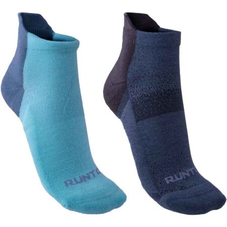 2 páry sportovních ponožek s antibakteriální úpravou
