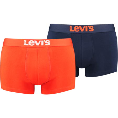 Levi's® MEN SOLID BASIC TRUNK 2P - Pánské boxerky