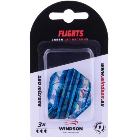 Set tří letek k šipkám - Windson FLUX LASER - 1