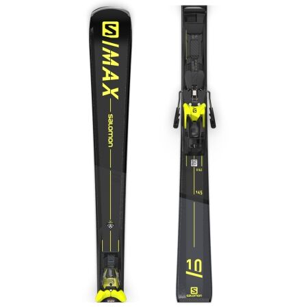 Sjezdové lyže - Salomon S/MAX 10 + M12 GW F82 - 1
