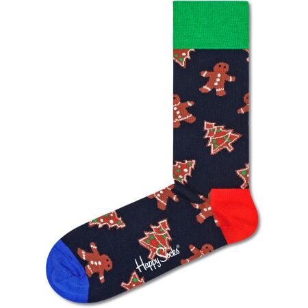 Klasické ponožky - HAPPY SOCKS GINGERBREAD COOKIES - 1