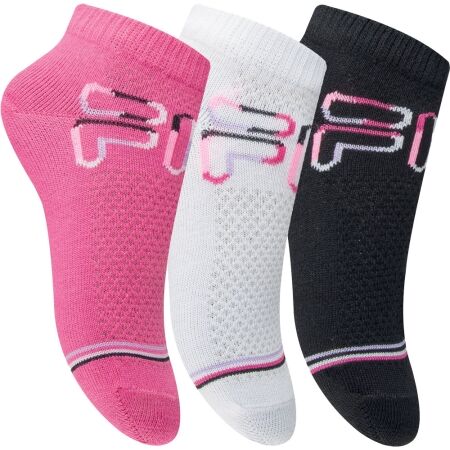 Dívčí nízké jemné ponožky - Fila JUNIOR GIRL 3P - 1