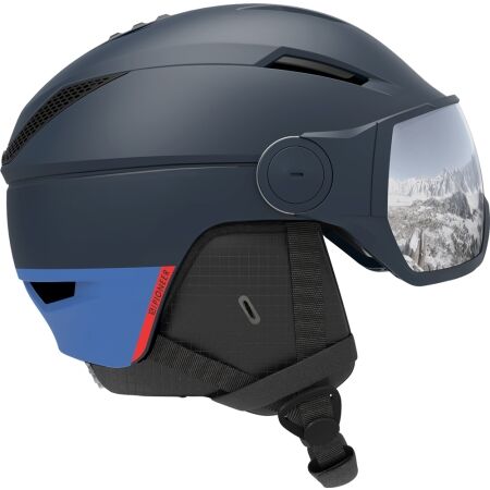 Pánská lyžařská helma - Salomon PIONEER VISOR