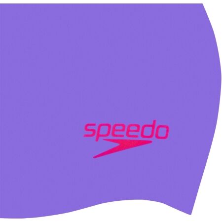 Juniorská plavecká čepice - Speedo MOULDED SILC CAP JU - 2