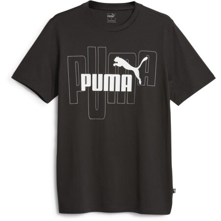 Pánské triko - Puma ESSENTIALS + CAMO GRAPHIC TEE - 1