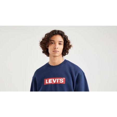 Pánská mikina - Levi's® T3 RELAXED GRAPHIC CREW - 3