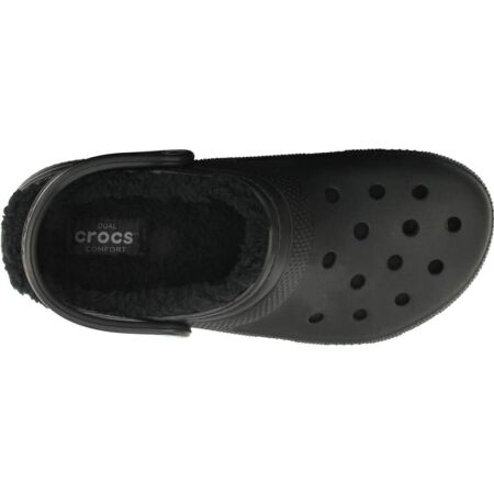 Dámské nazouváky - Crocs CLASSIC FUZZ LINED CLOG - 5