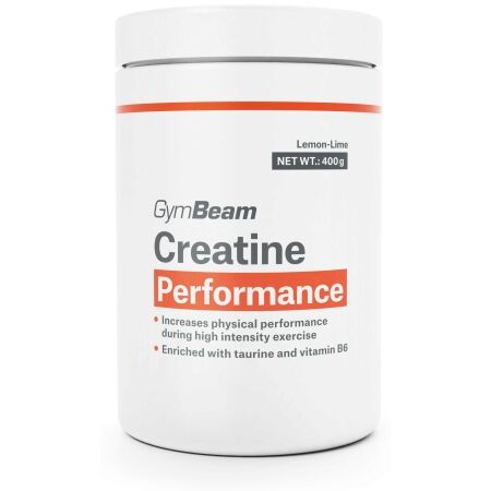 Doplněk stravy - GymBeam CREATINE PERFORMANCE 400 G LIMETKA-CITRON