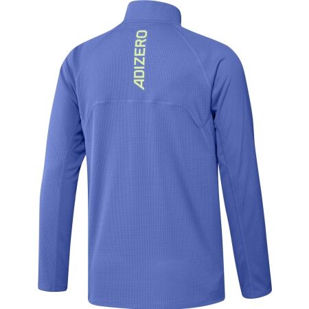 Pánské běžecké triko - adidas ADIZERO RUNNING QUARTER-ZIP LONG SLEEVE - 2