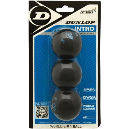 Míček na squash - Dunlop INTRO 3BBL - 1