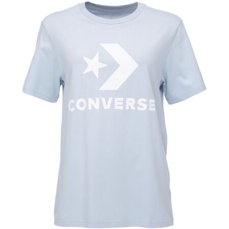 Unisexové tričko - Converse STANDARD FIT CENTER FRONT LARGE LOGO STAR CHEV - 1