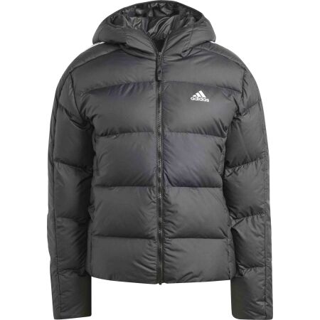 Dámská bunda - adidas ESSENTIALS 3-STRIPES MID DOWN HOODED - 1