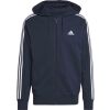 Pánská mikina - adidas ESSENTIALS FRENCH 3-STRIPES HOODIE - 1