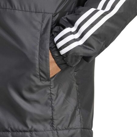 Pánská bunda - adidas ESSENTIALS 3-STRIPES INSULATED HOODED - 6