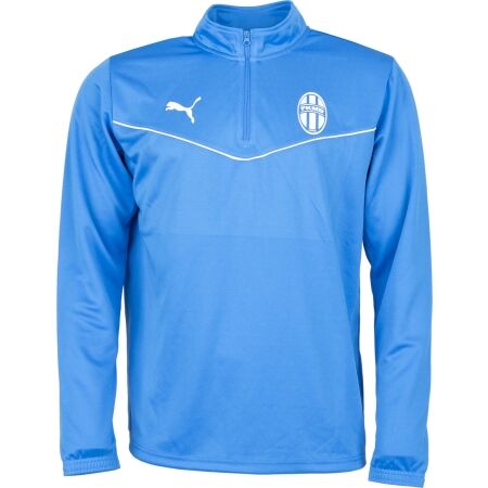 Puma TEAMRISE 1/4 ZIP TOP FK MLADÁ BOLESLAV - Pánská mikina