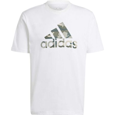 Pánské tričko - adidas CAMO BADGE OF SPORT TEE - 1