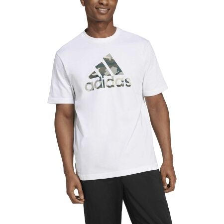 Pánské tričko - adidas CAMO BADGE OF SPORT TEE - 2