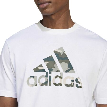 Pánské tričko - adidas CAMO BADGE OF SPORT TEE - 7