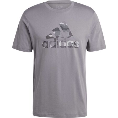 adidas CAMO BADGE OF SPORT TEE - Pánské tričko