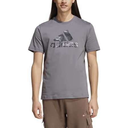 Pánské tričko - adidas CAMO BADGE OF SPORT TEE - 2