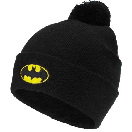 Warner Bros BATMAN POMPOM HAT - Dětská zimní čepice