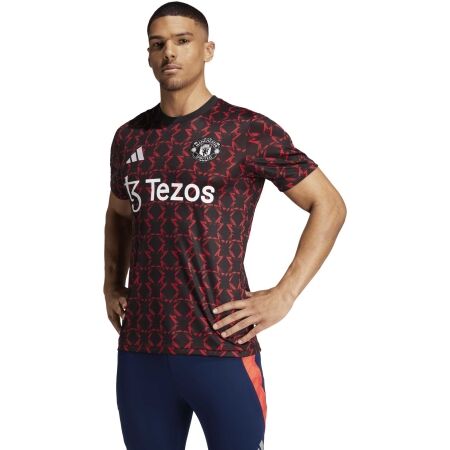 Pánský fotbalový dres - adidas MANCHESTER UNITED PRE-MATCH JERSEY - 4