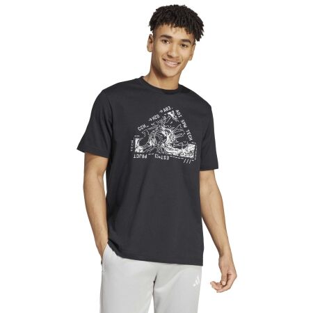 Pánské triko - adidas CITY ESCAPE LANDSCAPE GRAPHIC TEE - 3