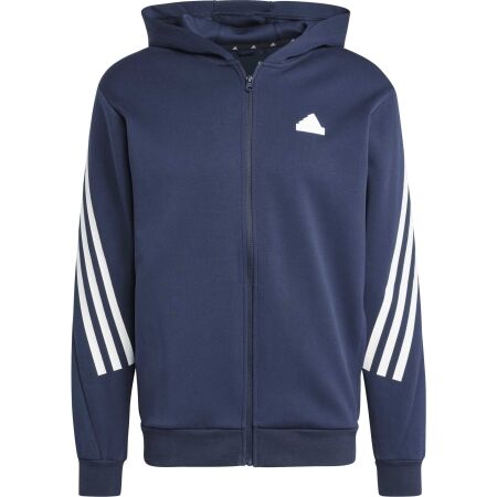 Pánská mikina - adidas FUTURE ICONS 3-STRIPES FULL ZIP HOODIE - 1