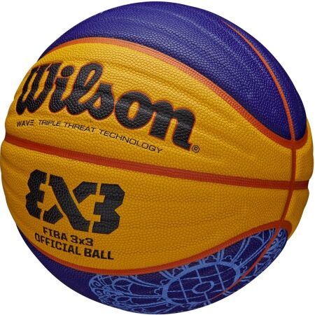 Basketbalový míč - Wilson FIBA 3X3 REPLICA BSKT PARIS 2024 - 3