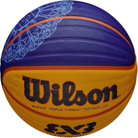 Basketbalový míč - Wilson FIBA 3X3 REPLICA BSKT PARIS 2024 - 5