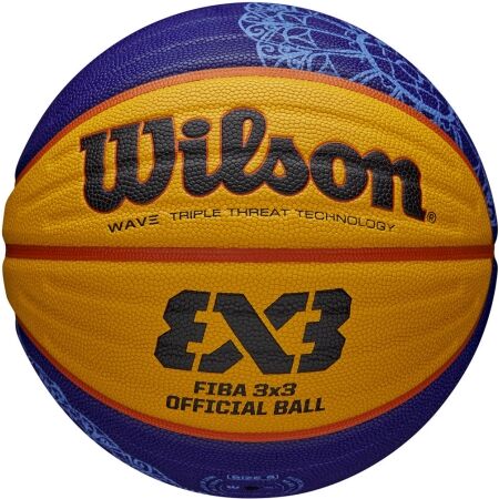 Basketbalový míč - Wilson FIBA 3X3 REPLICA BSKT PARIS 2024 - 7