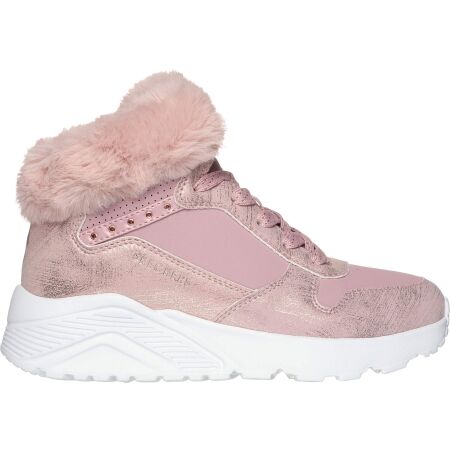 Dívčí zimní obuv - Skechers UNO LITE - COMFURT COLLAR - 2