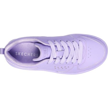 Dívčí vycházková obuv - Skechers COURT HIGH - COLOR ZONE - 4