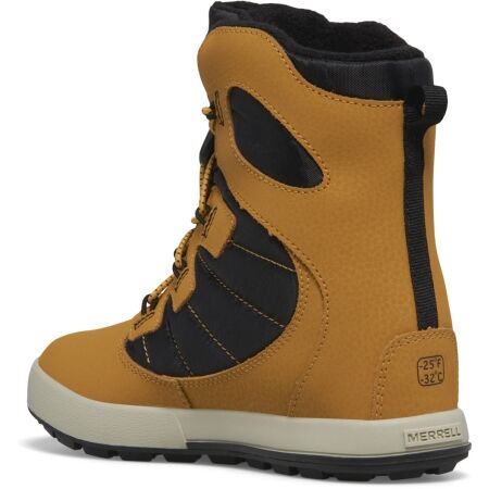 Dětské outdoorové boty - Merrell SNOW BANK 4.0 WTRPF - 5