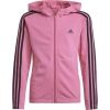 Dívčí mikina - adidas ESSENTIALS 3-STRIPES FULLZIP HOODIE - 1