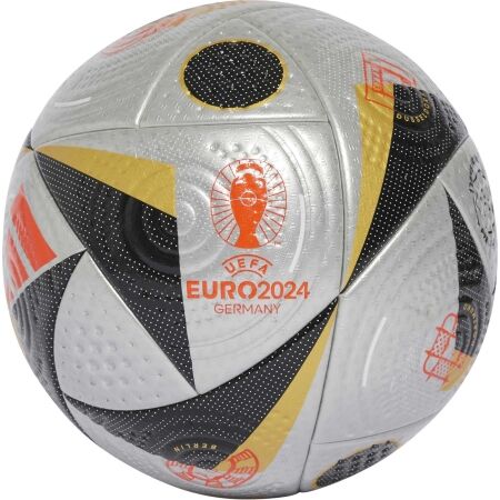 Fotbalový míč - adidas EURO24 PRO FUSSBALLLIEBE - 1