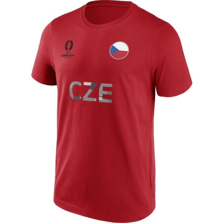 FANATICS UEFA EURO 2024 CZECHIA NATION FLAG - Pánské triko