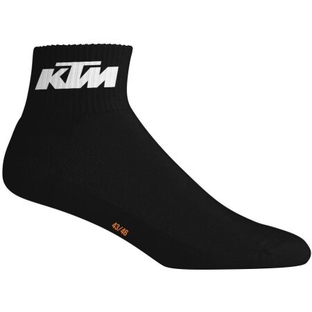 Unisex ponožky - KTM SOCKS SHORTY 3P - 2