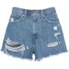 Dámské džínové kraťasy - Levi's® HIGH WAISTED MOM SHORT - 1