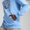 Pánská mikina - Puma MANCHESTER CITY FC FOTBAL CULTURE HOODIE - 7