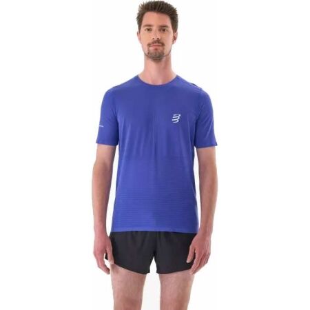 Pánské běžecké triko - Compressport RACING SS TSHIRT M - 2