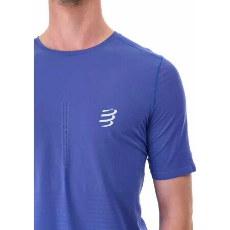 Pánské běžecké triko - Compressport RACING SS TSHIRT M - 4