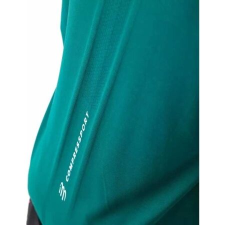 Pánské tréninkové triko s dlouhým rukávem - Compressport TRAINING TSHIRT LS - 5